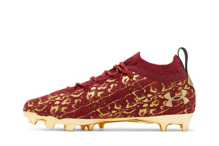 Кроссовки Under Armour Spotlight LUX Suede 2.0 'Dark Red Metallic Gold'