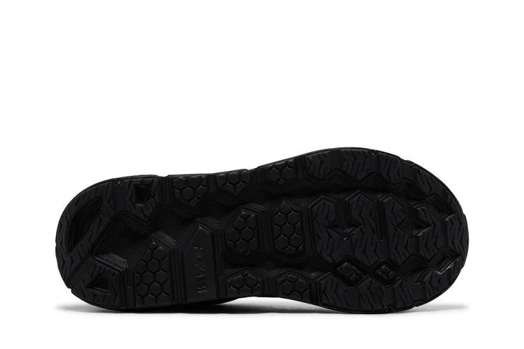 Кроссовки HOKA Clifton L Suede 'Triple Black'