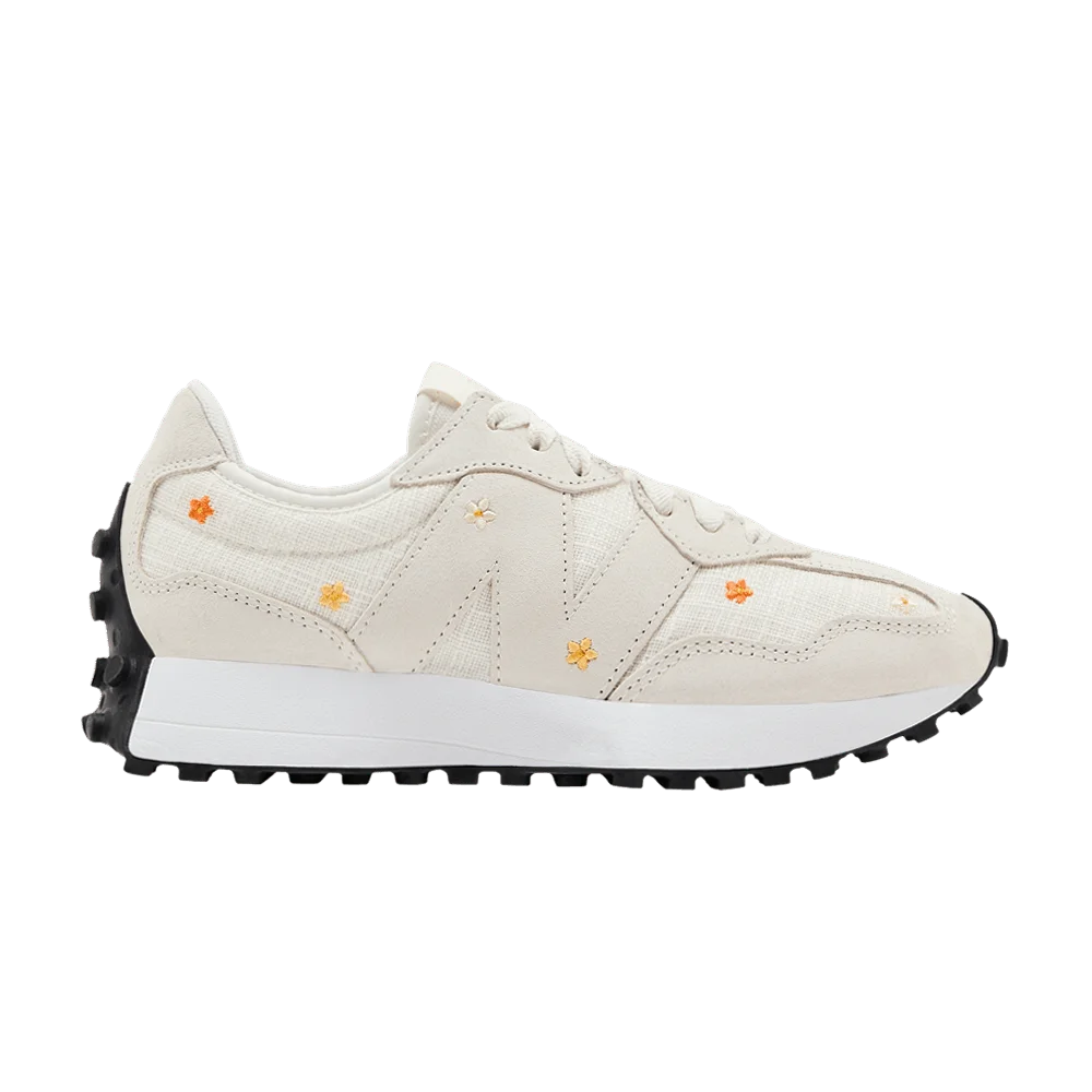 Krossovki-New-Balance-Wmns-327-Sea-Salt-Floral-Embroidery