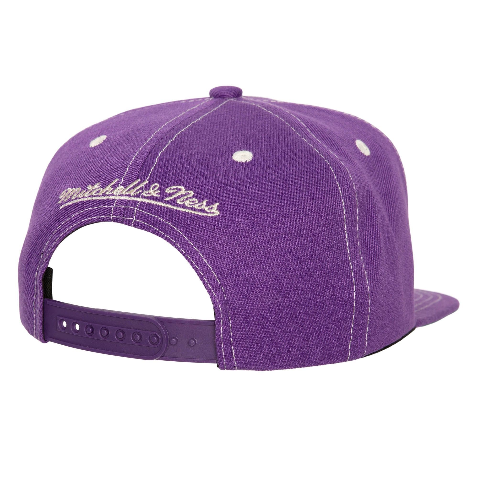 Бейсболка Mitchell & Ness Contrast Natural Snapback HWC Los Angeles Lakers Hat