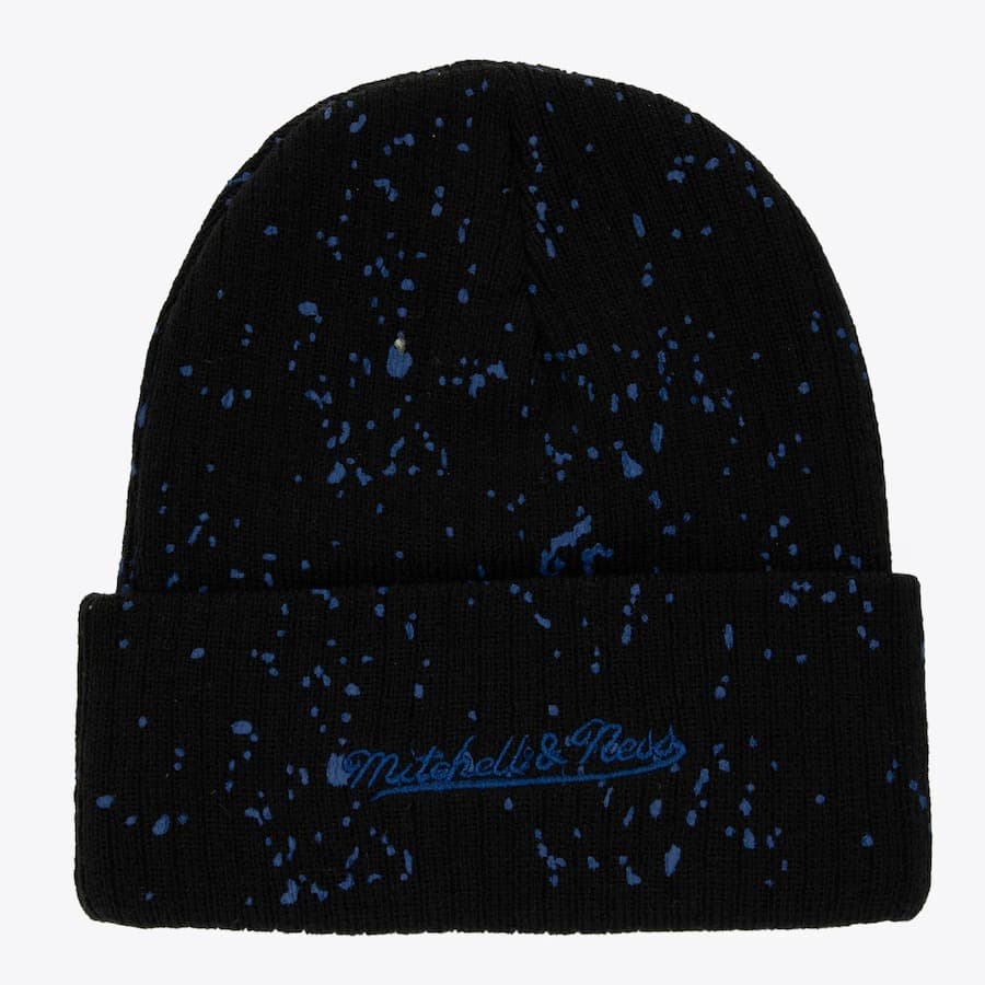 Шапка Mitchell & Ness Black Washington Capitals Nep Vintage Cuffed Knit Hat
