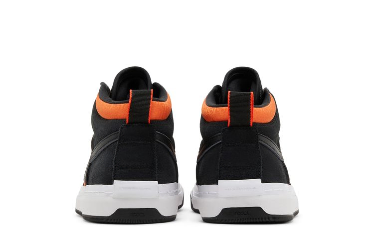Кроссовки Nike React Leo SB 'Black Electro Orange'