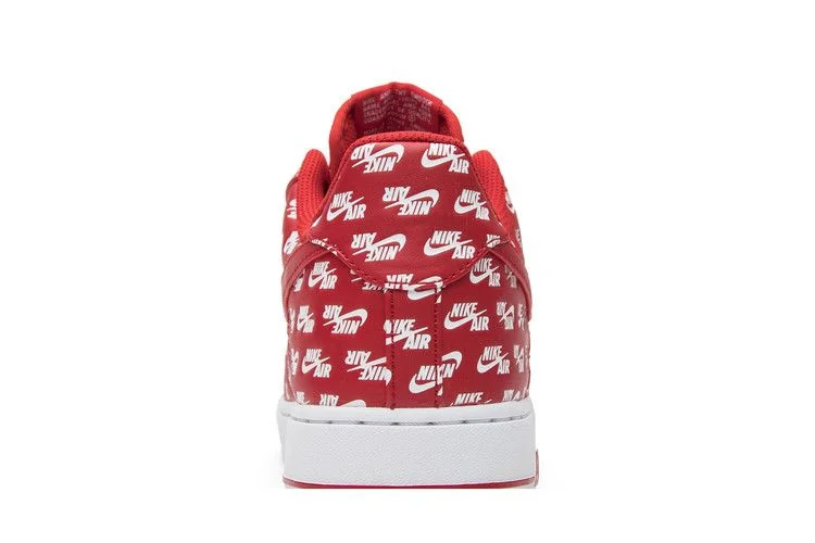 Кроссовки Nike Air Force 1 Low 07 QS 'All Over Logo Red'