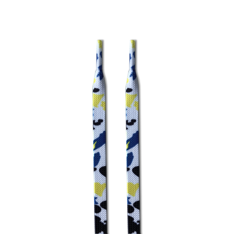 Шнурки Gorilla Guard Air Force 1 Black-Yellow Ink Laces