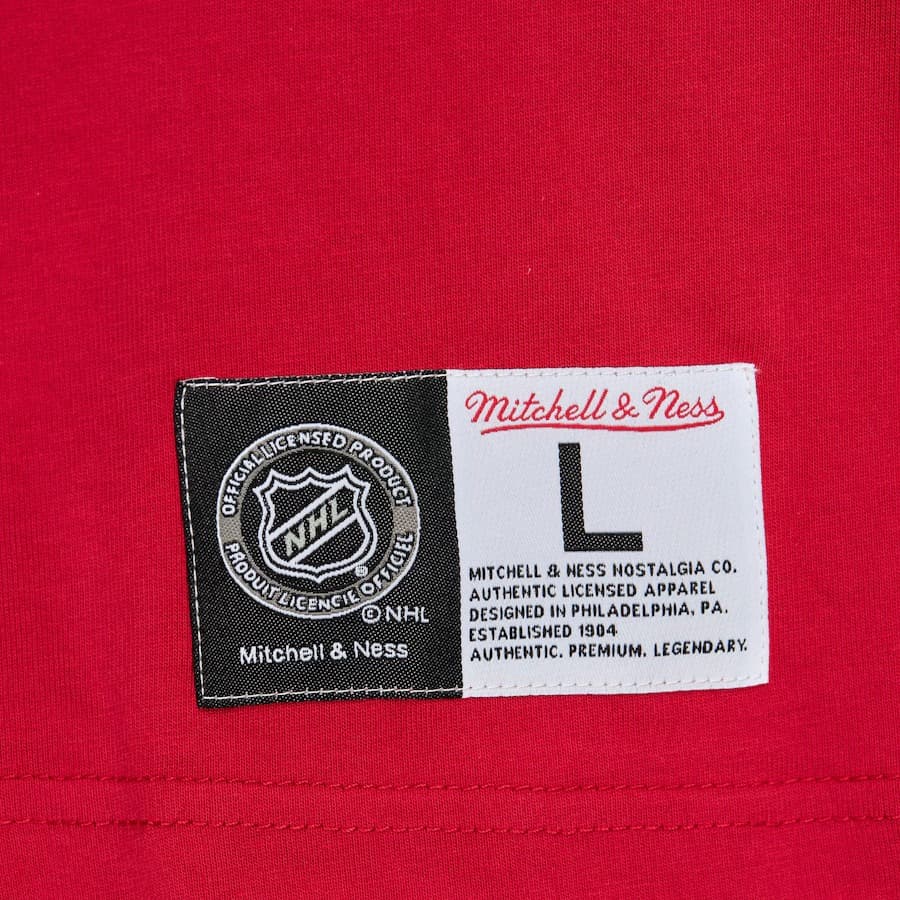 Футболка Mitchell & Ness Red Detroit Red Wings Team OG 2.0 Premium T-Shirt
