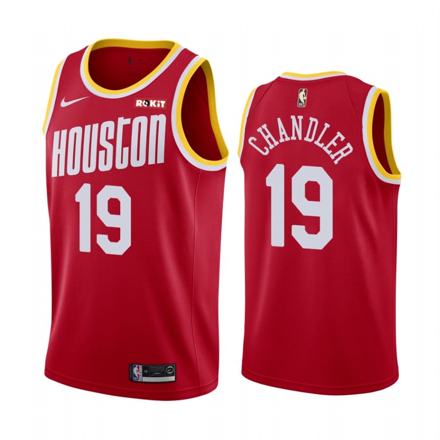 Баскетбольная джерси 2019-20 Houston Rockets #19 Tyson Chandler Classic Edition Red Swingman Jersey