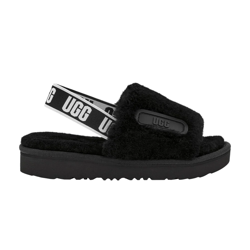 Кроссовки UGG Disco Slide Kids 'Black'