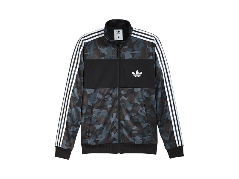 Олимпийка BAPE x adidas ABC Camo Track Jacket Black