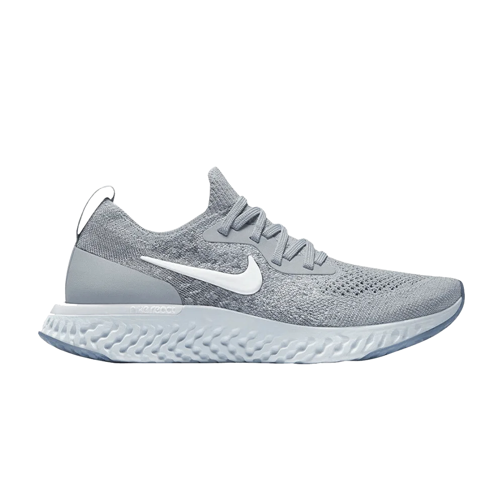 Krossovki-Nike-Epic-React-Flyknit-GS-Wolf-Grey