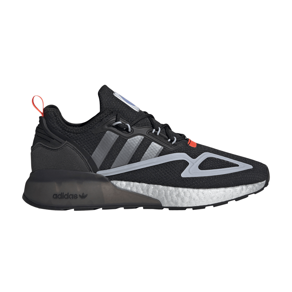Кроссовки adidas ZX 2K Boost 'Black Halo Silver'
