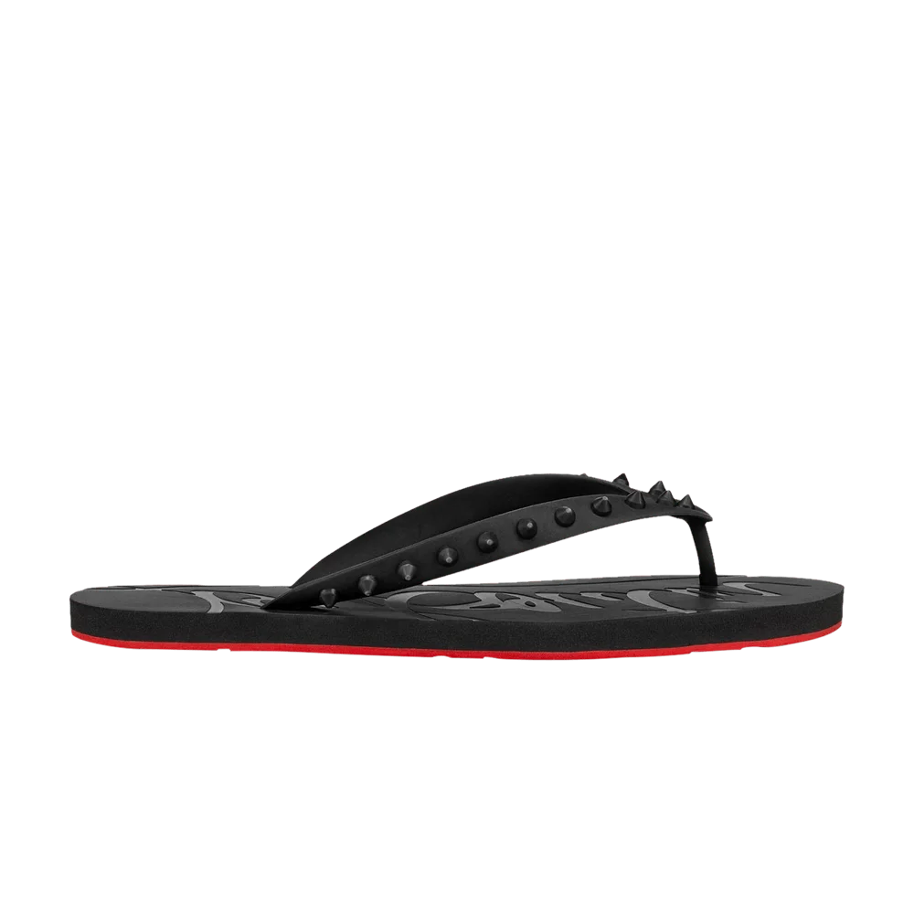 Krossovki-Christian-Louboutin-Loubi-Flip-Black-Red
