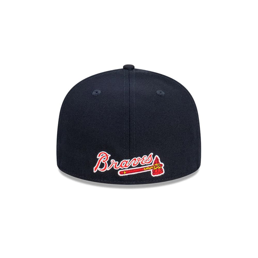 Бейсболка New Era Atlanta Braves Stacked 59FIFTY MLB Fitted Hat