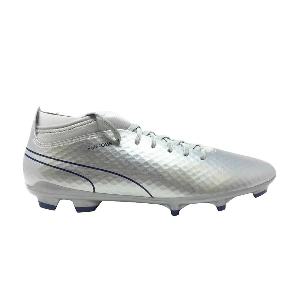 Кроссовки Puma One Chrome 2 FG 'Silver Blue Depths'