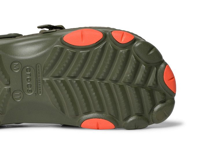 Кроссовки Crocs BEAMS x Classic All-Terrain Military Clog 'Army Green'