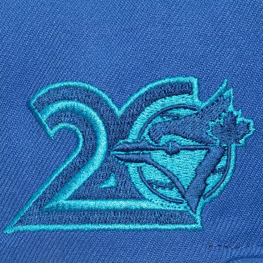 Бейсболка Mitchell & Ness Royal Toronto Blue Jays Cooperstown Collection Logo Eclipse OG Snapback Hat