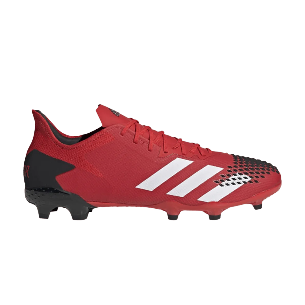 Кроссовки Adidas Predator 20.2 FG 'Active Red Core Black'