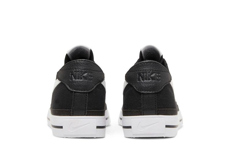 Nike Wmns Court Legacy Canvas 'Black White'