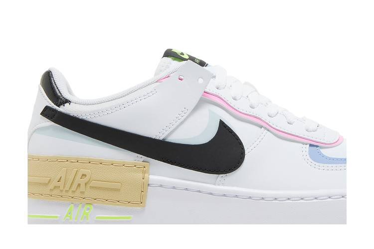 Кроссовки Nike Wmns Air Force 1 Shadow 'White Black Pastel'