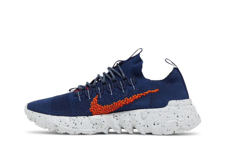 Кроссовки Nike Space Hippie 01 'Midnight Navy Magma Orange'