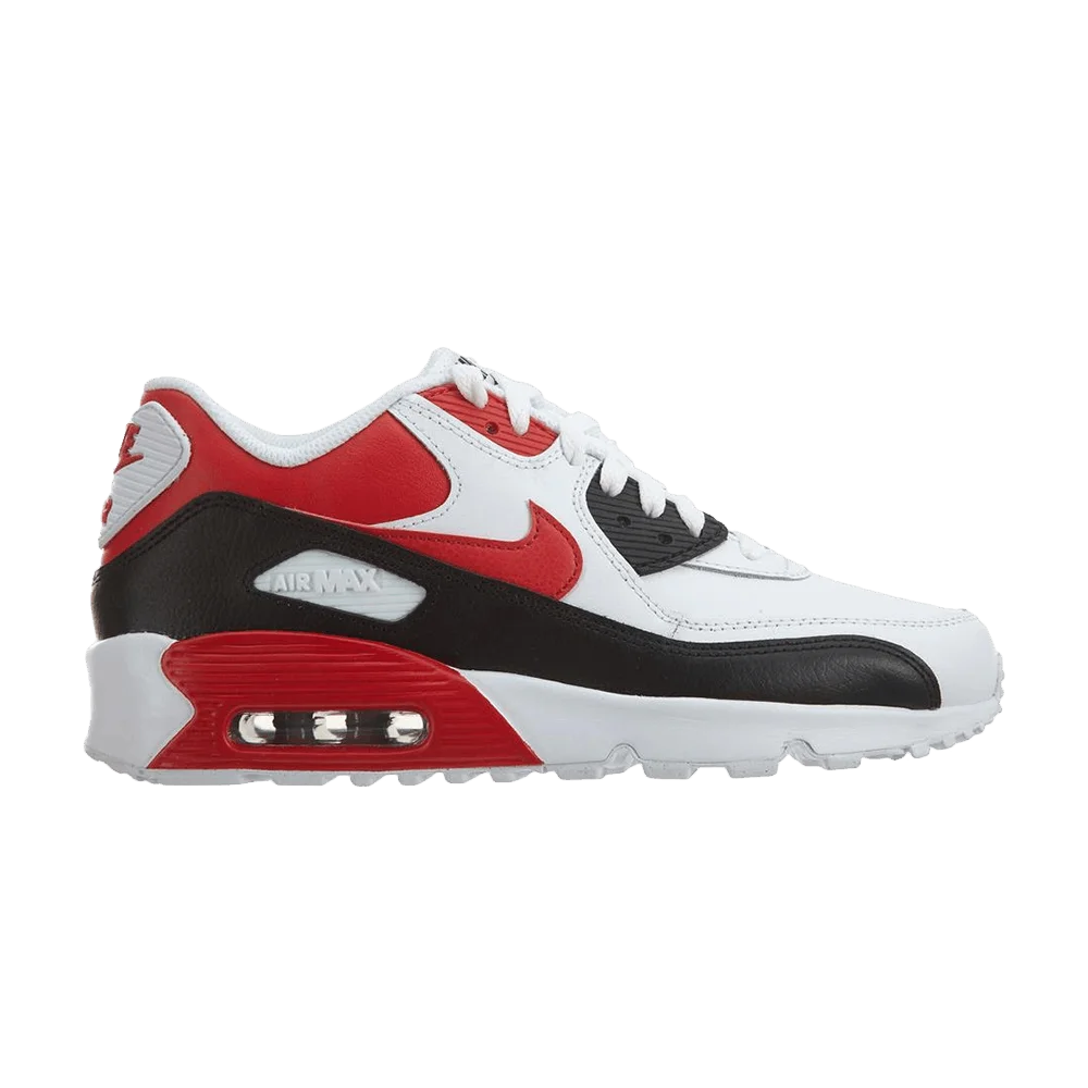 Krossovki-Nike-Air-Max-90-LTR-GS-White-University-Red