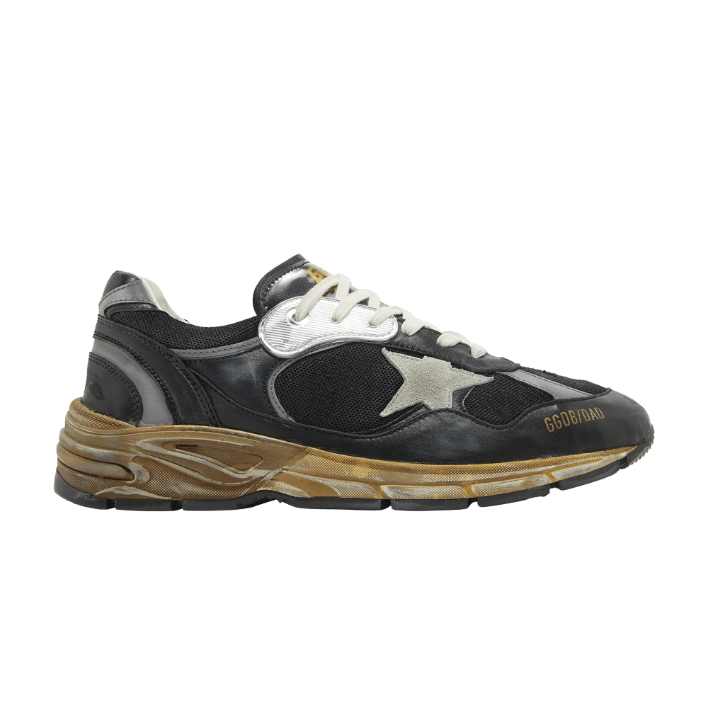 Кроссовки Golden Goose Dad-Star 'Black Silver'