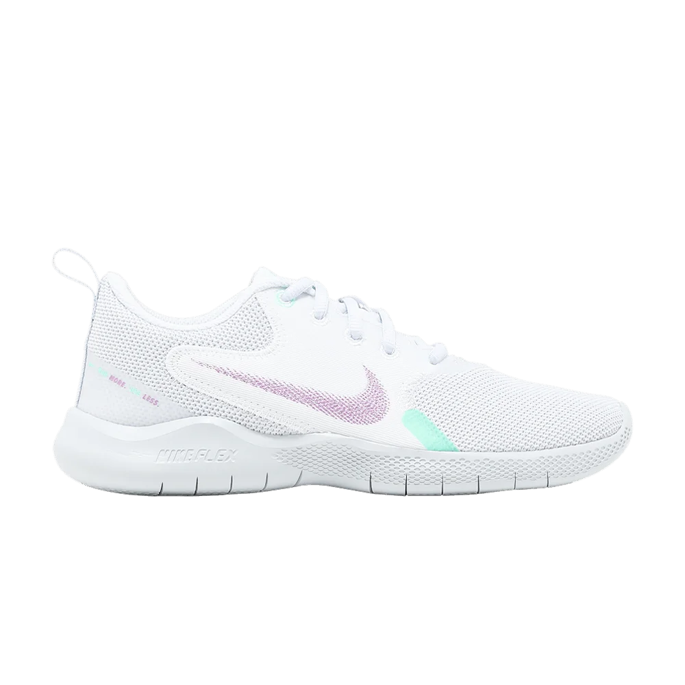 Krossovki-Nike-Wmns-Flex-Experience-Run-10-White-Violet-Shock