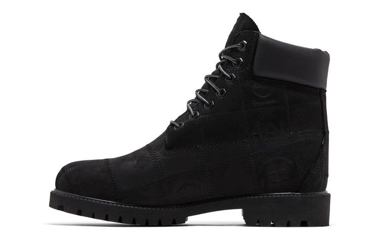 Кроссовки Supreme x Timberland 6 Inch Premium Waterproof Boot 'Patchwork - Black'