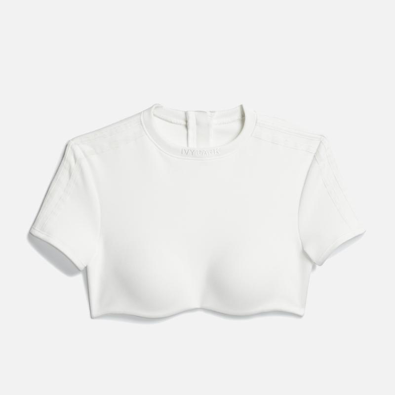 Спортивный топ adidas Ivy Park Crop Top Off White