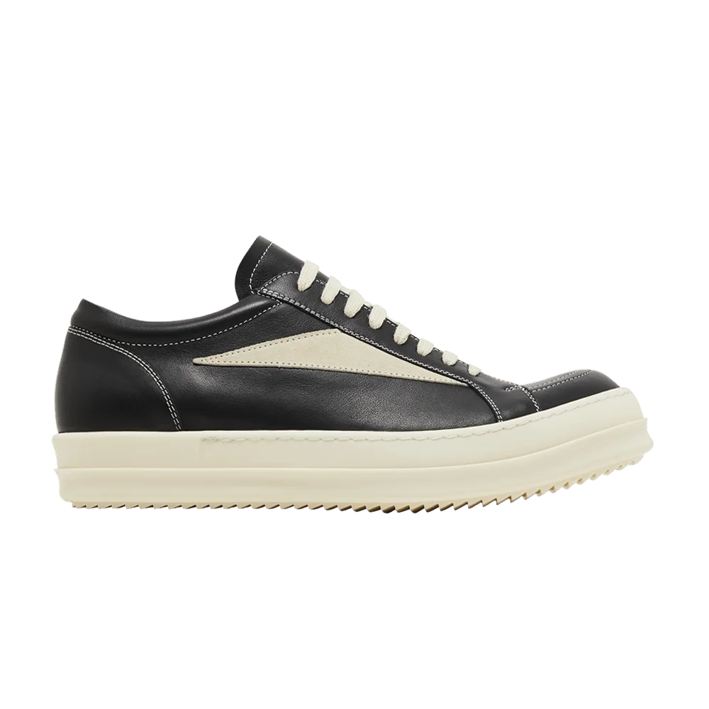 Кроссовки Rick Owens Porterville Vintage Low 'Black Milk'