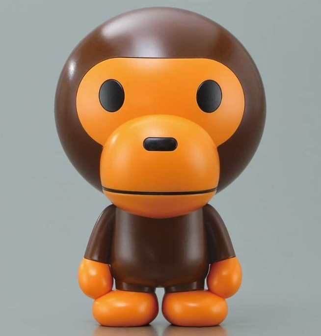Коллекционная фигурка BAPE Baby Milo RX-78-2 Gundam Toy White