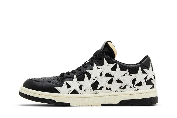Кроссовки Amiri Stars Low 'Black White'