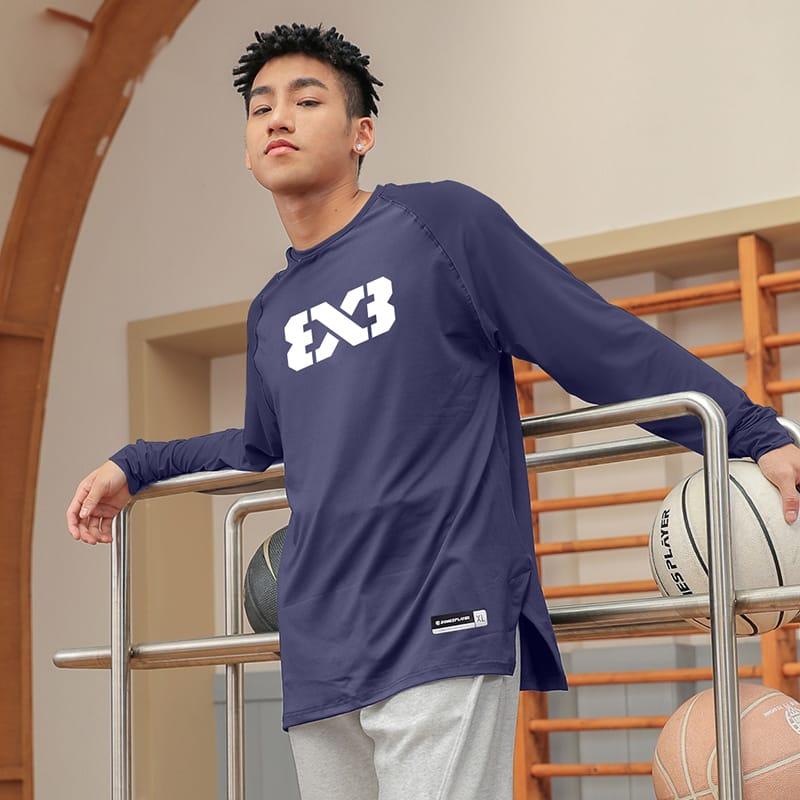 Футболка Ehot 3X3 League Navy Longsleeve