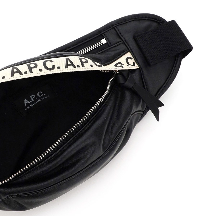 Сумка A.P.C. Banane Repeat Waist Bag Noir