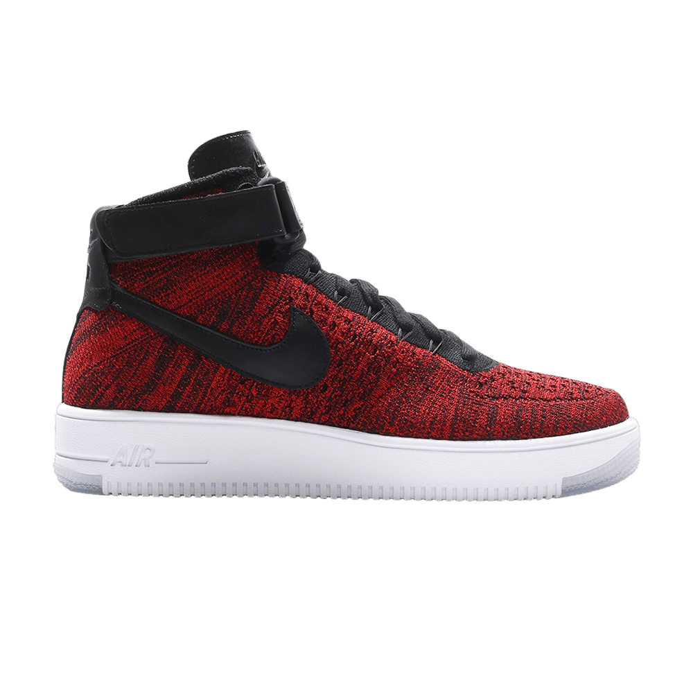 Кроссовки Nike Air Force 1 Mid Ultra Flyknit 'University Red'