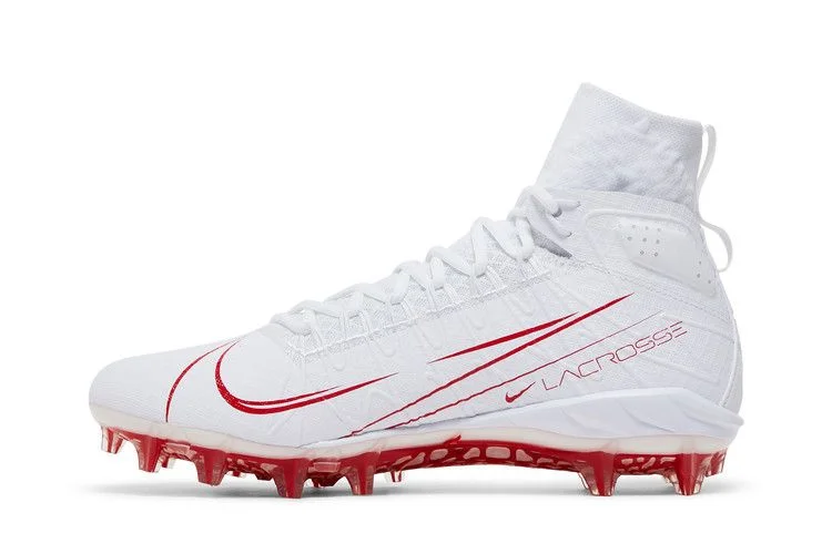 Кроссовки Nike Alpha Huarache 7 Elite 'White University Red'