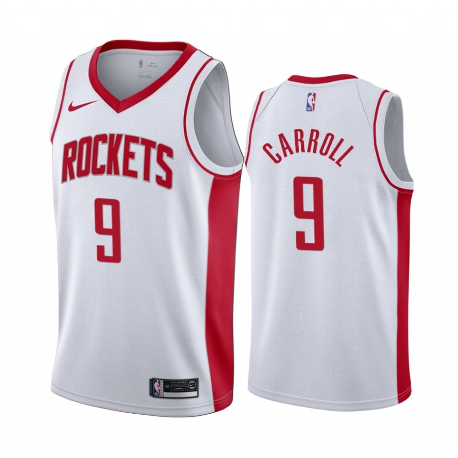 Баскетбольная джерси 2019-20 Houston Rockets #9 DeMarre Carroll Association Edition White Swingman Jersey