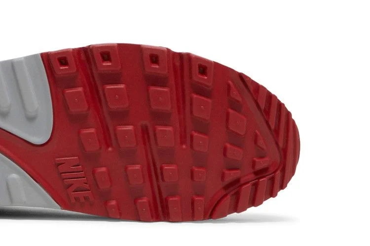 Кроссовки Nike Air Max 90 'Photon Dust Varsity Red'