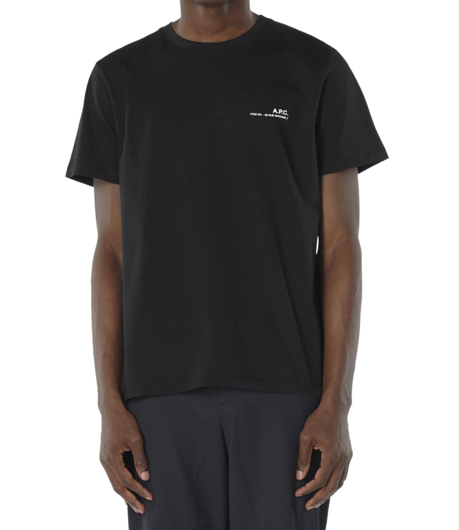 Футболка A.P.C. Item T-shirt Black