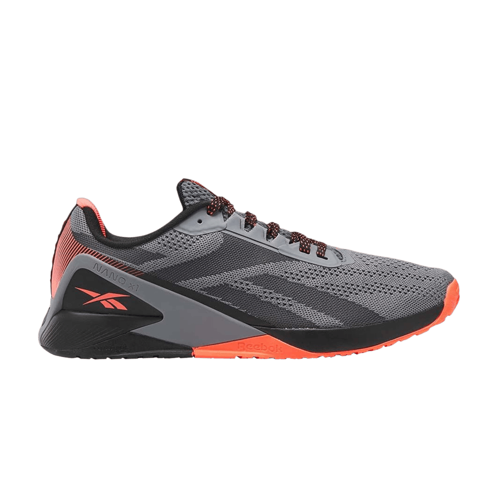 Кроссовки Reebok Nano X1 'Pure Grey Orange Flare'