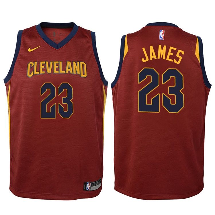 2017-18-LeBron-James-Cleveland-Cavaliers-23-Icon-Maroon