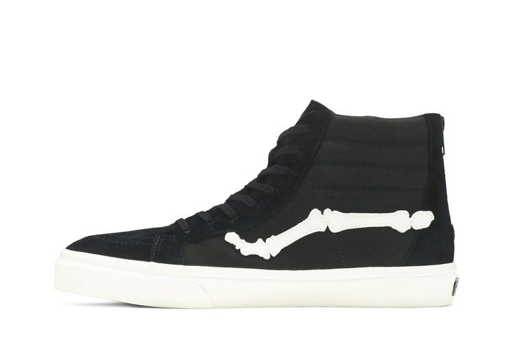 Кроссовки Vans Blends x Sk8-Hi Reissue Zip LX 'Black Marshmallow'
