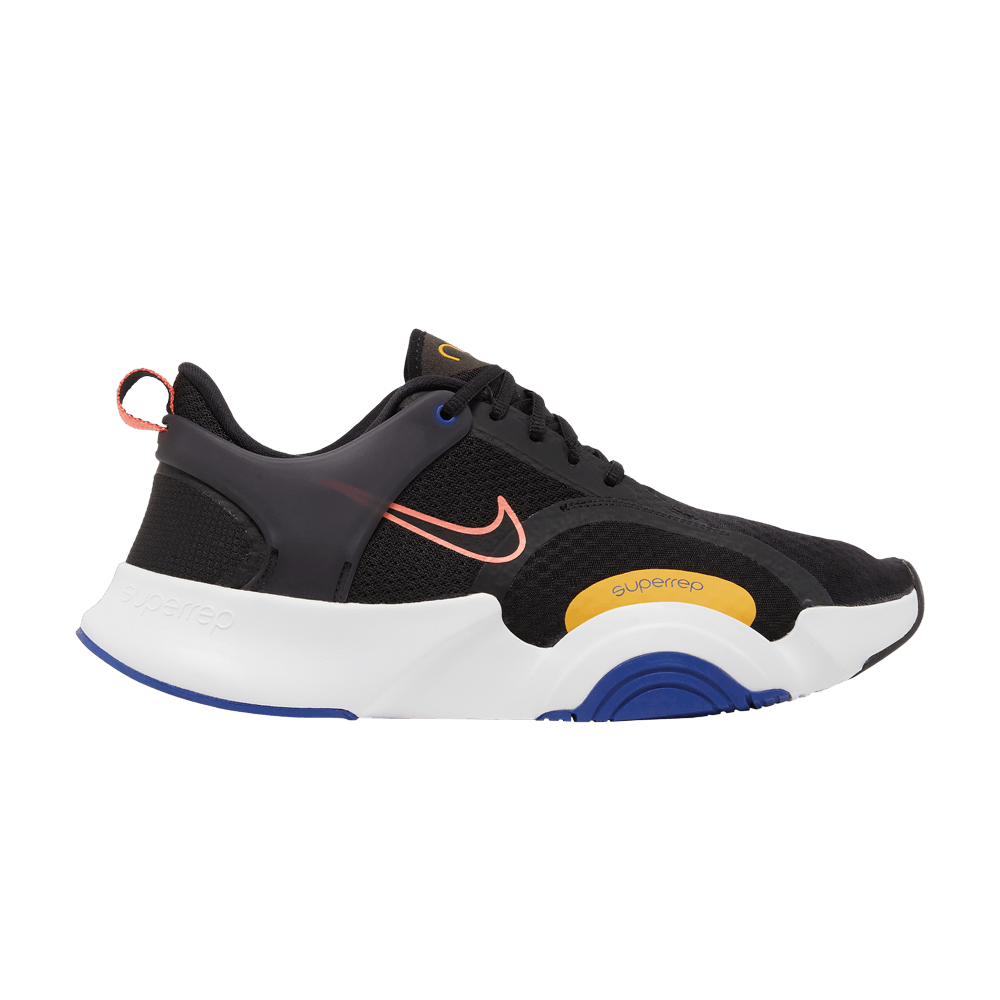 Кроссовки Nike SuperRep Go 2 'Black Deep Royal Blue Pollen'