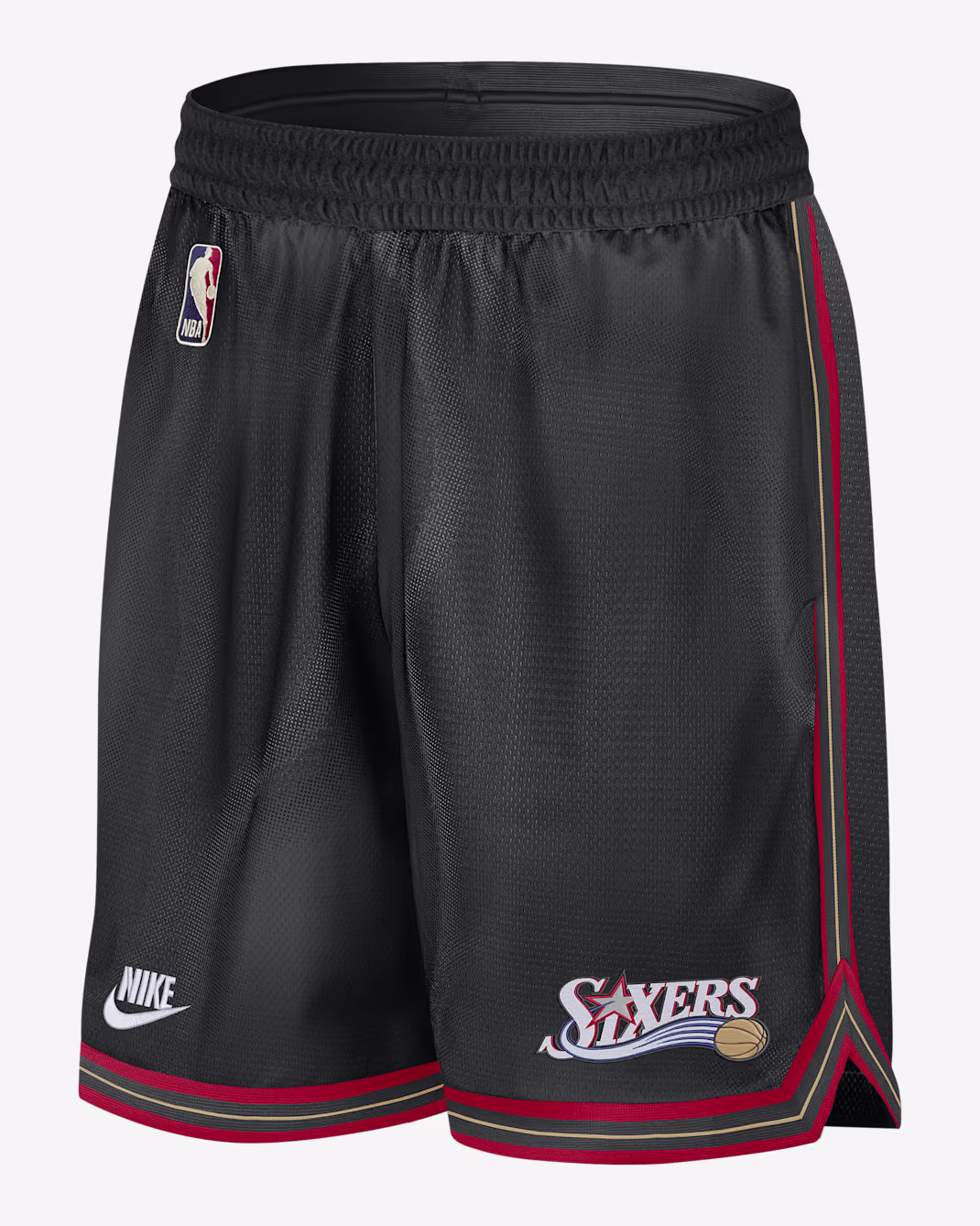 Баскетбольные шорты Nike NBA Philadelphia 76ers DNA 25-26 Hardwood Classics Black