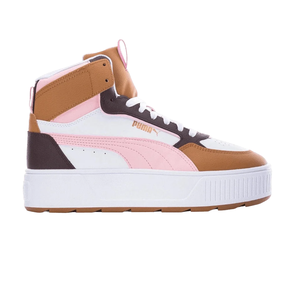Кроссовки Puma Karmen Rebelle Platform High 'Brown Pink'