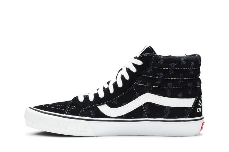 Supreme x Vans Sk8-Hi 'Black Hole Punch Denim'