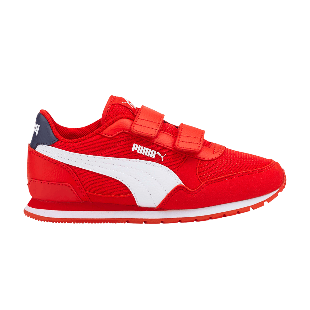 Кроссовки Puma ST Runner v3 Mesh V Little Kid 'High Risk Red'