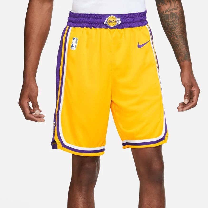 Спортивные шорты Nike Los Angeles Lakers 2024 Icon Edition Swingman NBA Shorts