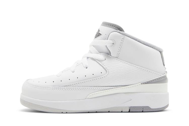 Кроссовки Air Jordan 2 Retro TD 'White Cement'