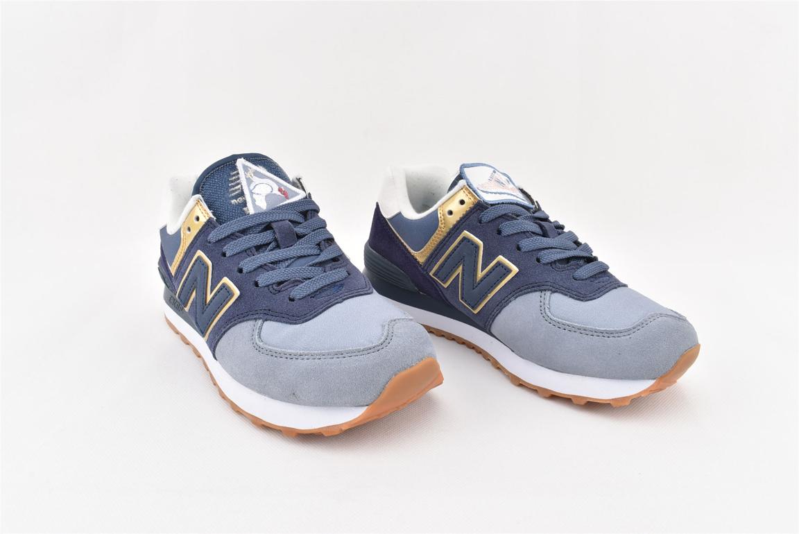 Кроссовки New Balance 574 Metallic Patch Blue W