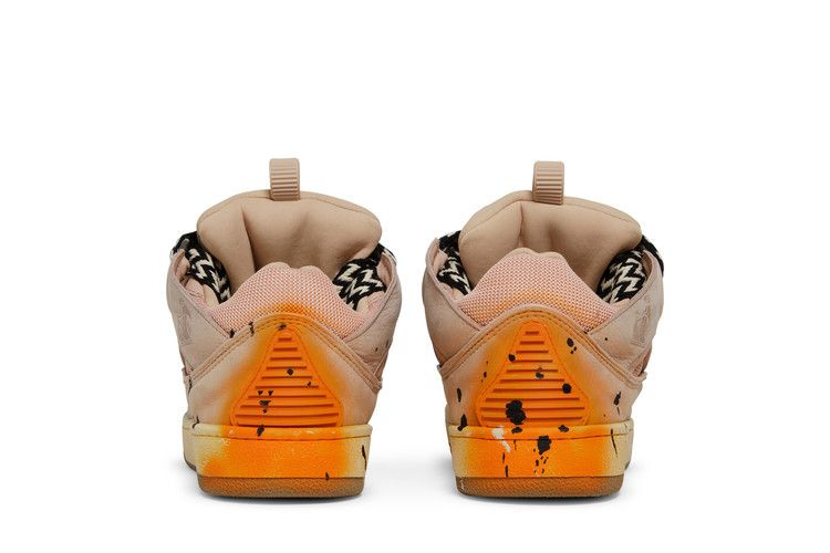 Кроссовки Gallery Dept. x Lanvin Wmns Curb Light Sneakers 'Paint Drip - Pale Pink'